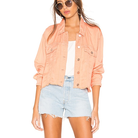 Sanctuary peach light weight jacket never worn - Picture 2 of 3